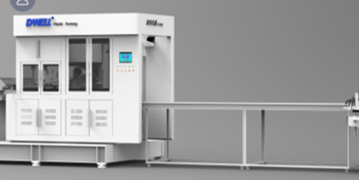 CORNSTARCH BIODEGRADABLE THERMOFORMING MACHINE